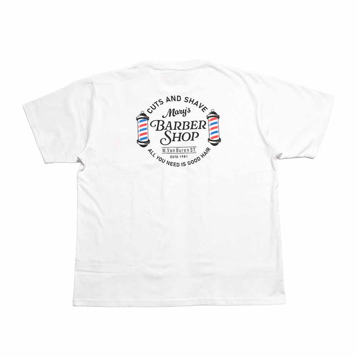 UNIVERSAL OVERALL - S/S T-SHIRT - BARBER SHOP - U2613219G-C