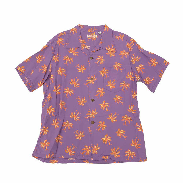 SUN SURF - S/S RAYON HAWAIIAN SHIRT - SCATTERED PALMTREE - SS39427