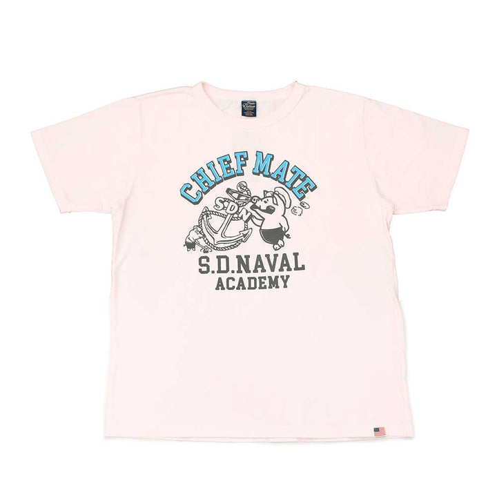 STUDIO D’ARTISAN - USA COTTON T-SHIRT - CHIEF MATE - 8182A