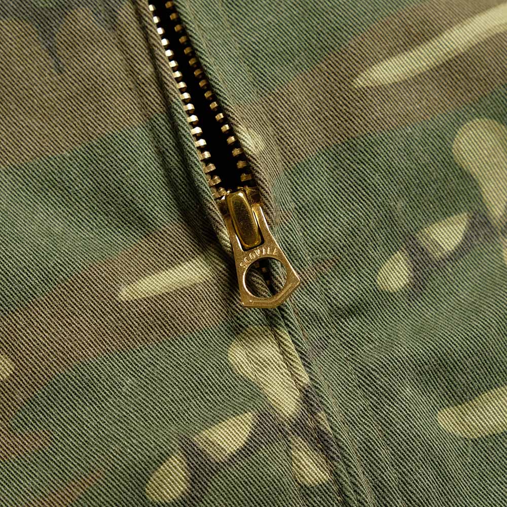 BUZZ RICKSON'S - TOUR JACKET ERDL CAMO - U.S. MARINE CORPS 3rd MAR. DIV. 3rd TKS. BN - BR15889