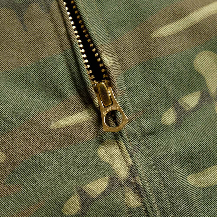 BUZZ RICKSON'S - TOUR JACKET ERDL CAMO - U.S. MARINE CORPS 3rd MAR. DIV. 3rd TKS. BN - BR15889