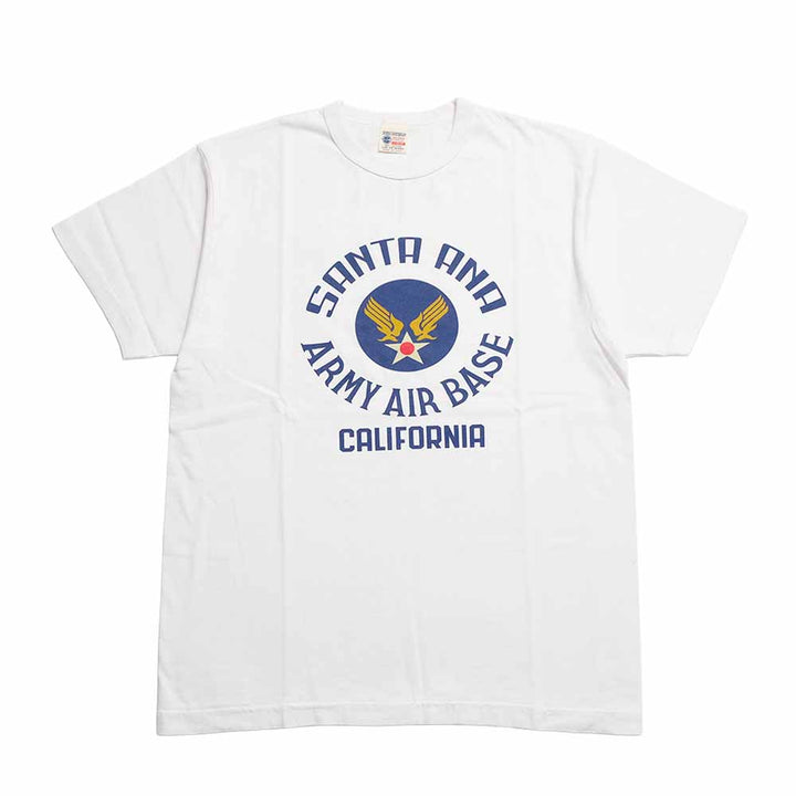 BUZZ RICKSON'S - S/S T-SHIRT - SANTA ANA A.A.BASE - BR79774