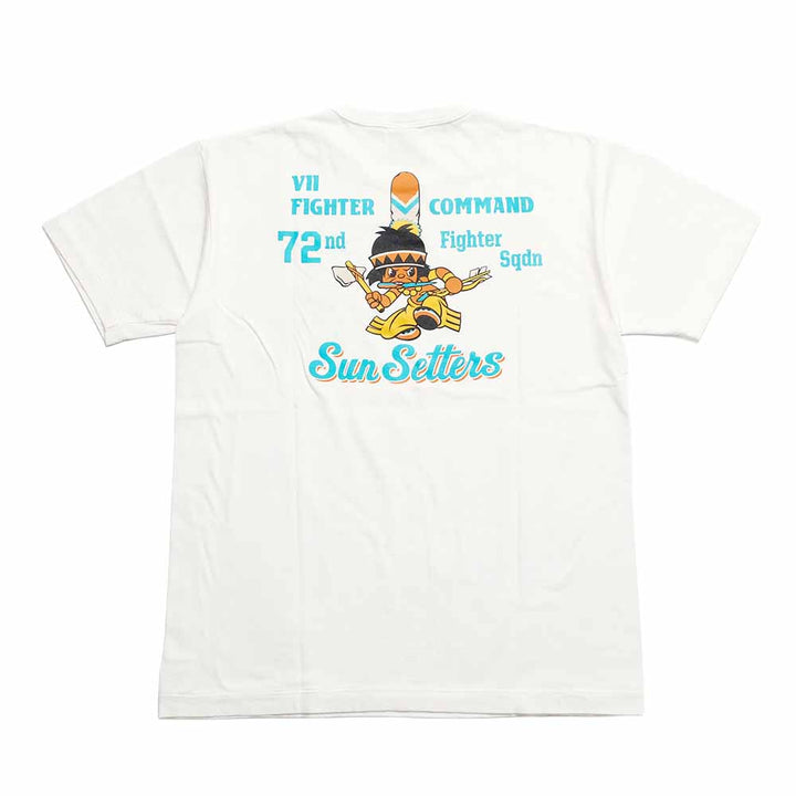 BUZZ RICKSON'S - GOVERNMENT ISSUE T-SHIRT - 72nd FIGHTER SQ. - BR79757