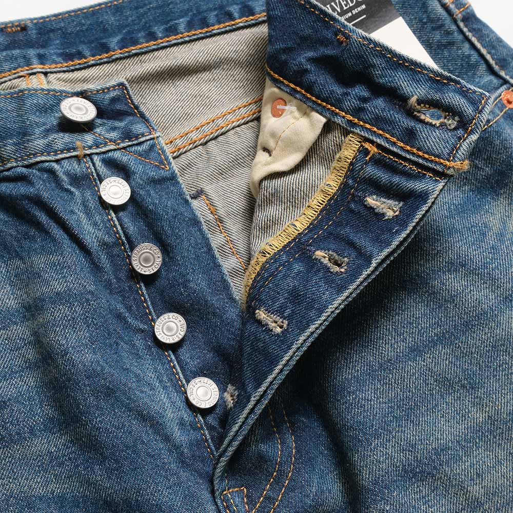 Levi's - 501® ORIGINAL JEANS - Medium Indigo - 501-3906