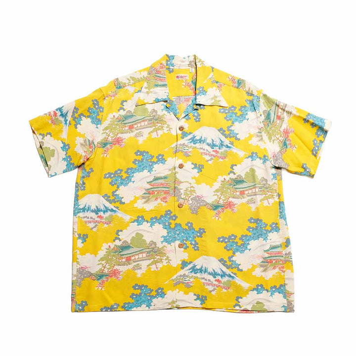 SUN SURF - S/S RAYON HAWAIIAN SHIRT - ANCIENT CAPITAL - SS39618
