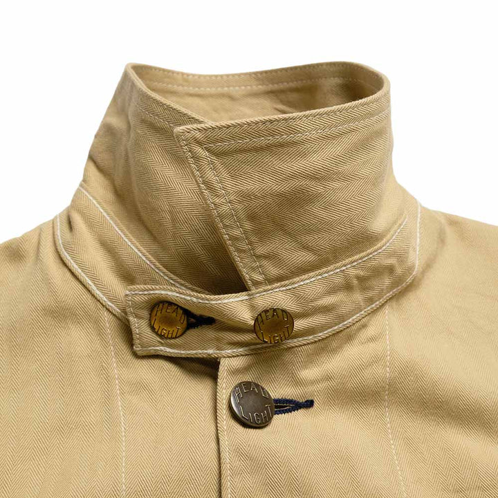 HEADLIGHT - 10oz. RANDOM HBT WORK COAT - HD15908