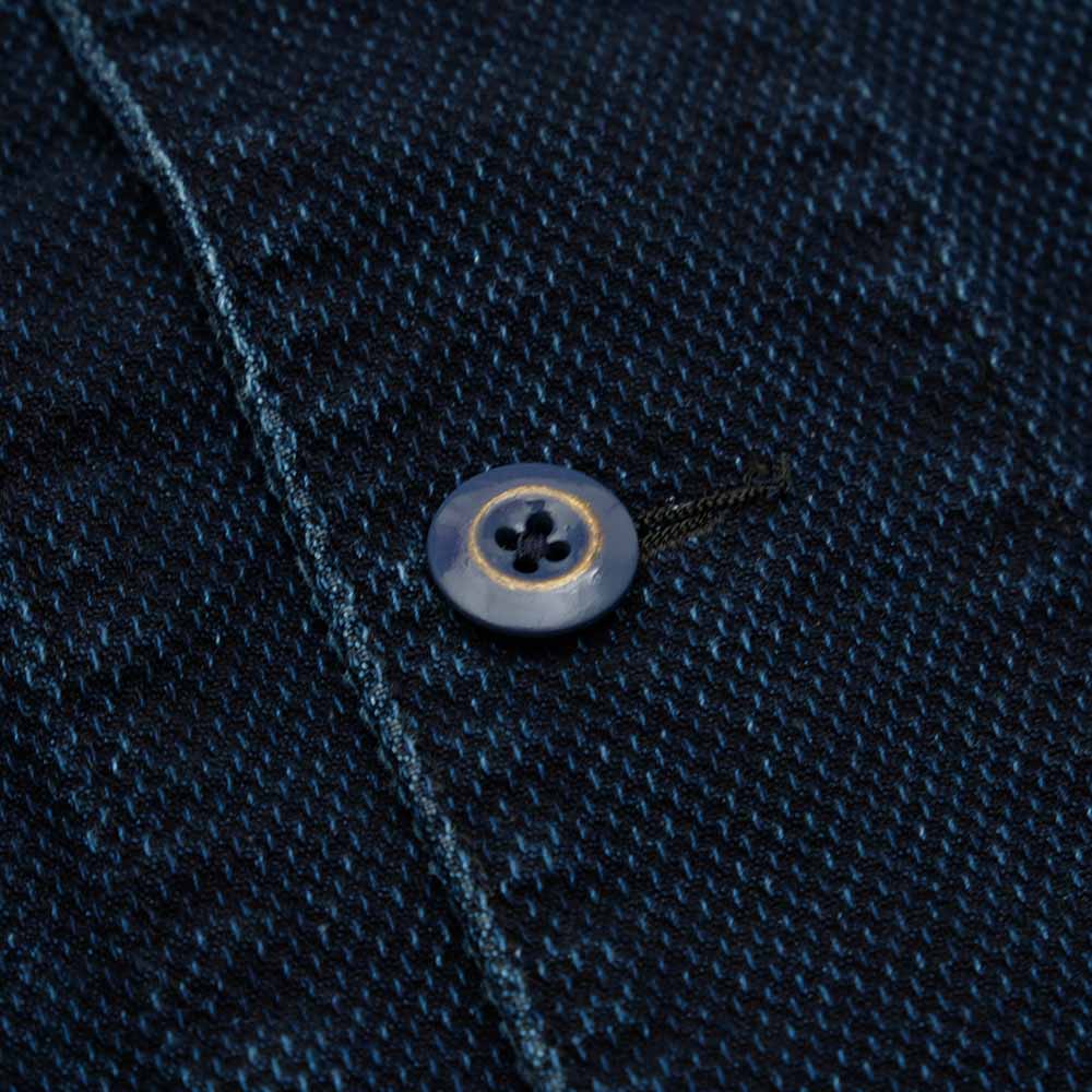 Soundman - Working Waist Coat - Marcy - Indigo Dyed SASHIKO - M376-655X