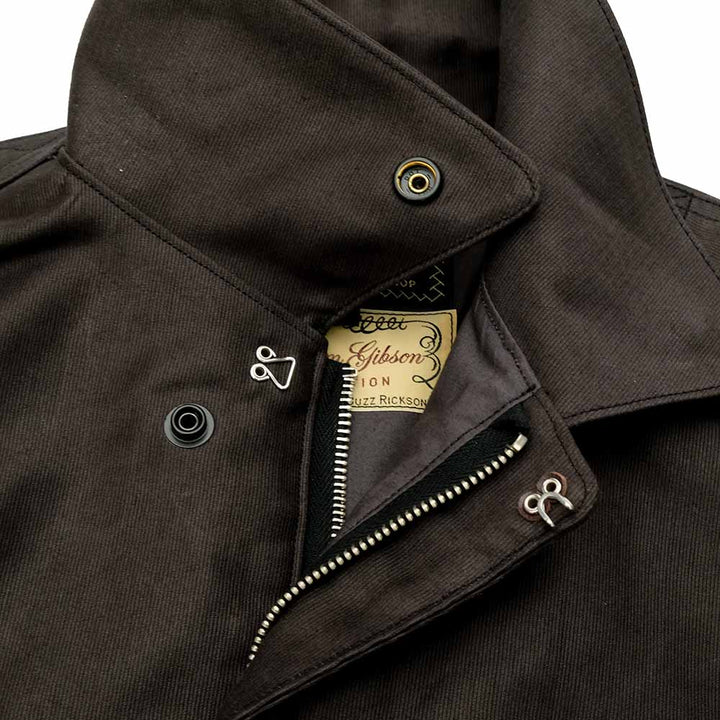 BUZZ RICKSON'S - WILLIAM GIBSON COLLECTION JUNGLE CLOTH BLACK A-2 BR15774