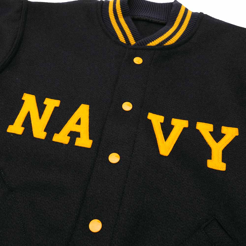 WAREHOUSE - 1950'S NAVY VARSITY JACKET - 2240AP-25 – HINOYA Online