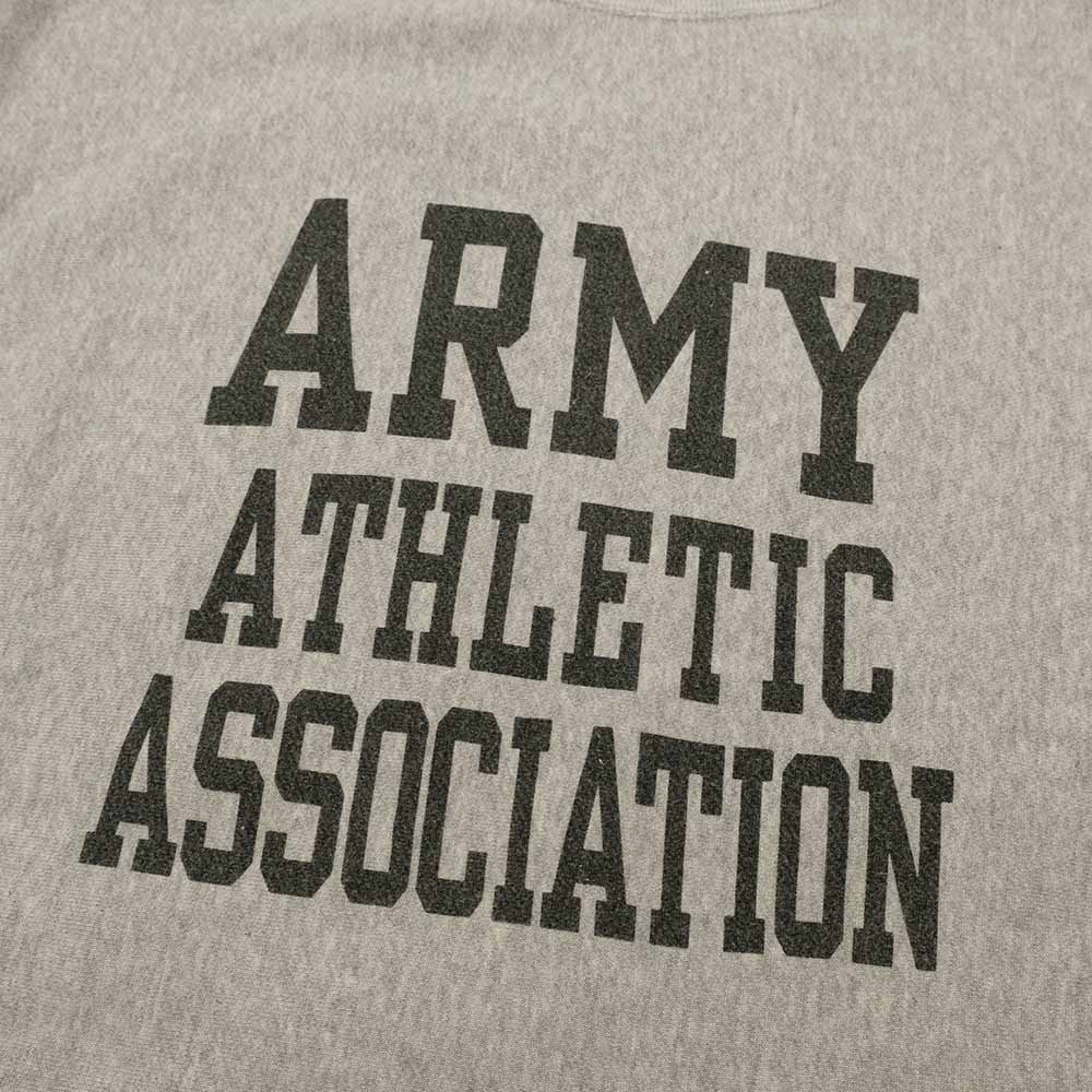 BUZZ RICKSON'S HORIZONTAL KNITTING SWEAT SHIRT - ARMY ATHLETIC ASSOCIATION - BR69431