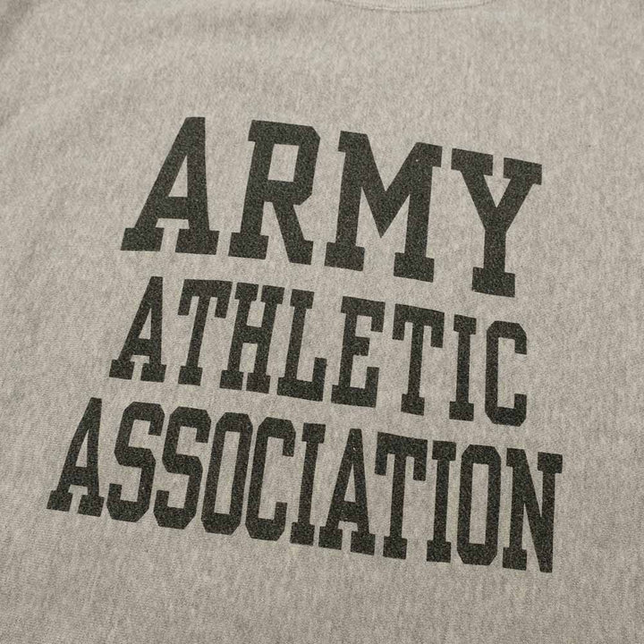 BUZZ RICKSON'S HORIZONTAL KNITTING SWEAT SHIRT - ARMY ATHLETIC ASSOCIATION - BR69431