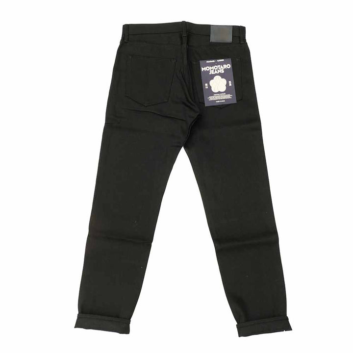MOMOTARO JEANS - #200 STANDARD TAPERED 14.7oz BLACK - Zip-Fly - MMJZ1200