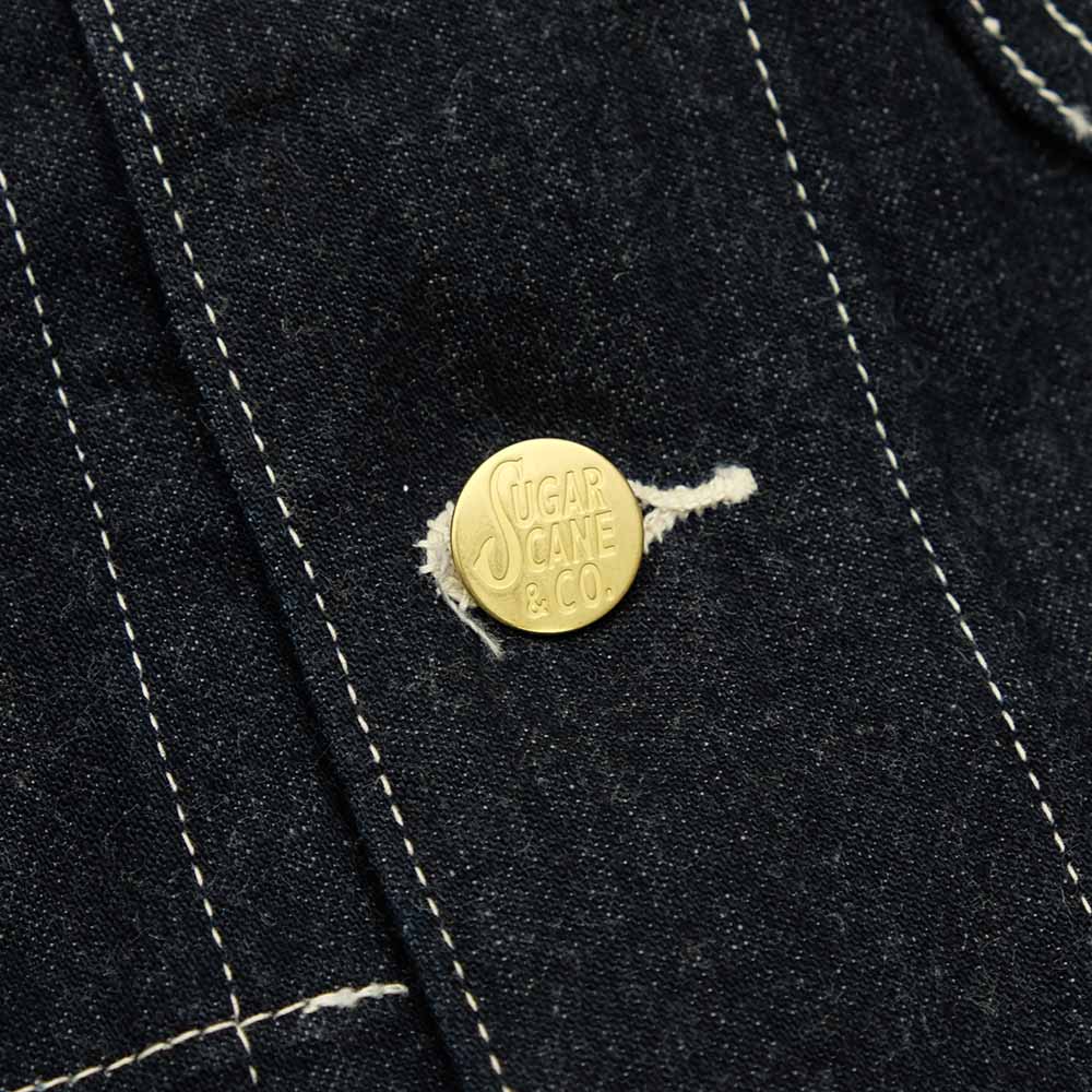 Sugar Cane - 11oz. BLUE DENIM - WORK COAT - SC15655