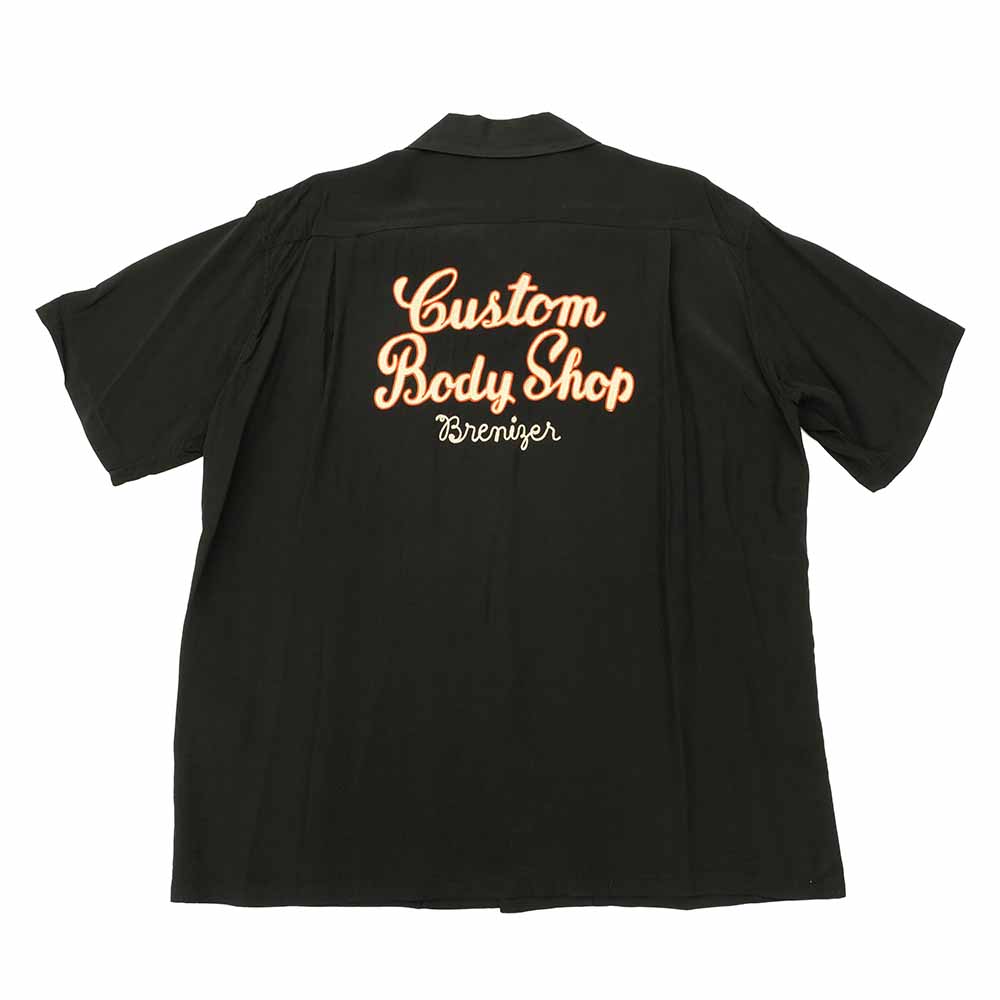 STYLE EYES - RAYON BOWLING SHIRT - CUSTOM BODY SHOP - SE39261