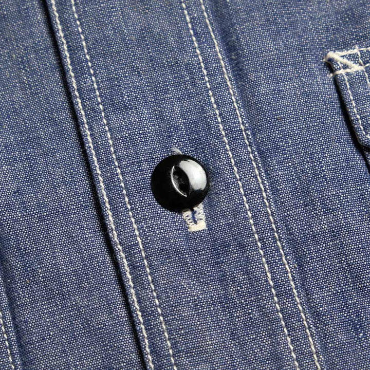STUDIO D’ARTISAN & SA. - CHAMBRAY WORK SHIRT - 5333A