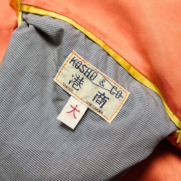 TAILOR TOYO - Acetate Souvenir Jacket - KOSHO ＆ CO. - Special Edition - EAGLE ＆ DRAGON × JAPAN MAP - TT15911-159