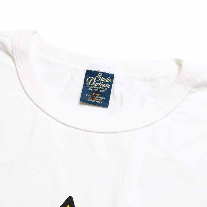 STUDIO D’ARTISAN - USA COTTON T-SHIRT - Hommage - 8233B