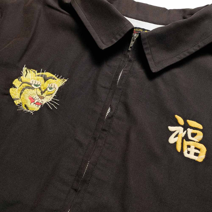 TAILOR TOYO - Cotton Rayon Vietnam Jacket - VIETNAM MAP - AGING MODEL - TT15880