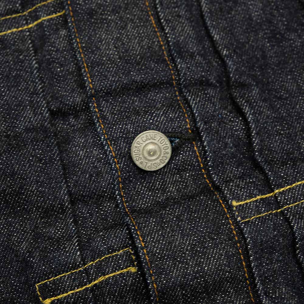 SUGAR CANE - 13oz. DENIM BLOUSE 1936 MODEL - T-BACK - SC11936T