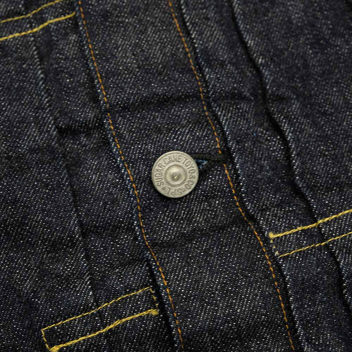 SUGAR CANE - 13oz. DENIM BLOUSE 1936 MODEL - T-BACK - SC11936T