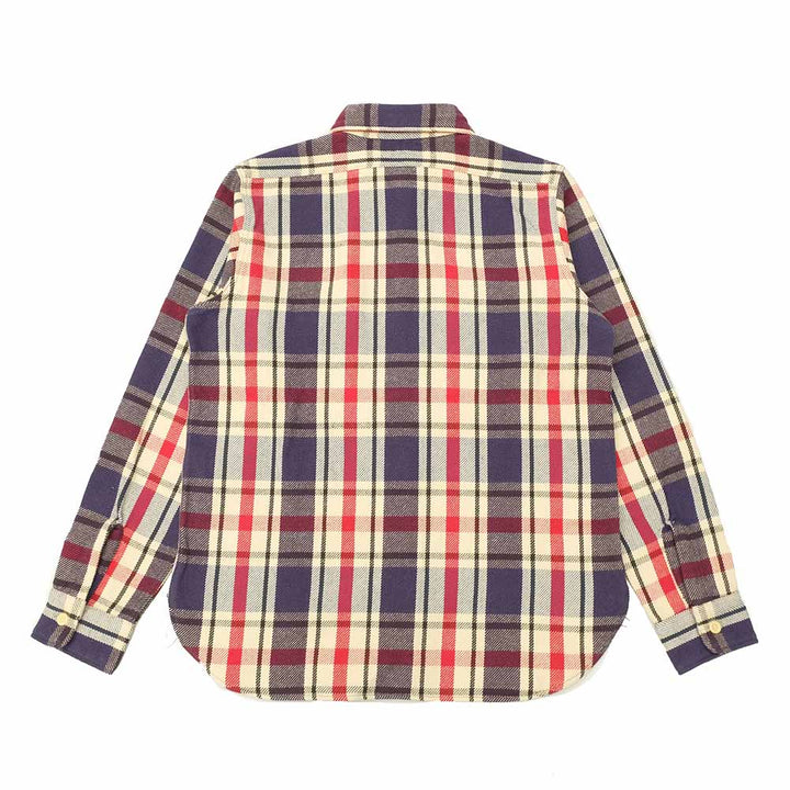 WAREHOUSE - Lot.3104 FLANNEL SHIRTS - D柄 - WH-3104D24