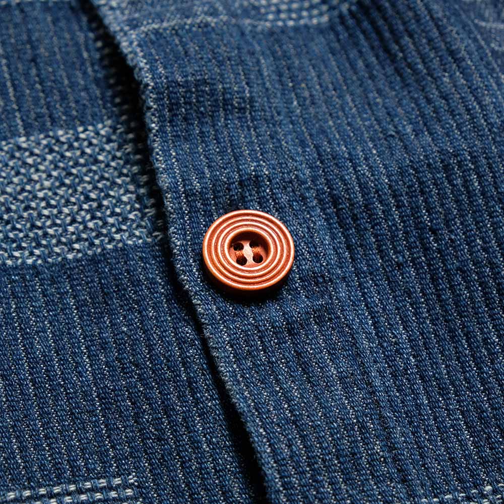 KOROMO ZAKURA - Patch Work Jacquard - Shirt Jacket - SA1753