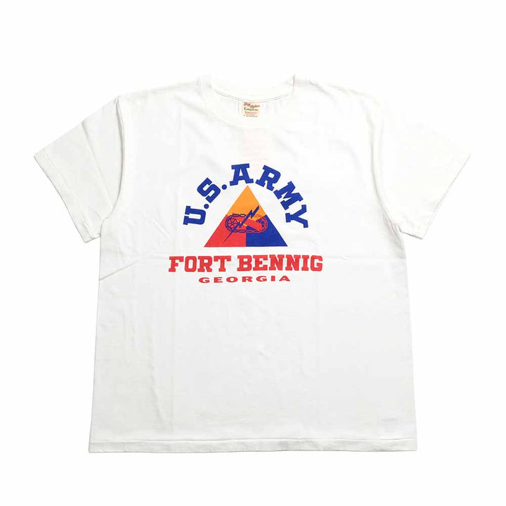 BUZZ RICKSON'S - POST EXCHANGE T-SHIRT - U.S. ARMY FORT BENNING - BR79751