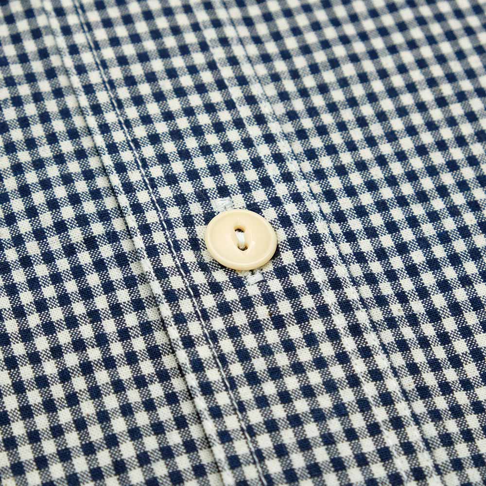 SUGAR CANE - INDIGO CHAMBRAY - S/S WORK SHIRT - SC39292