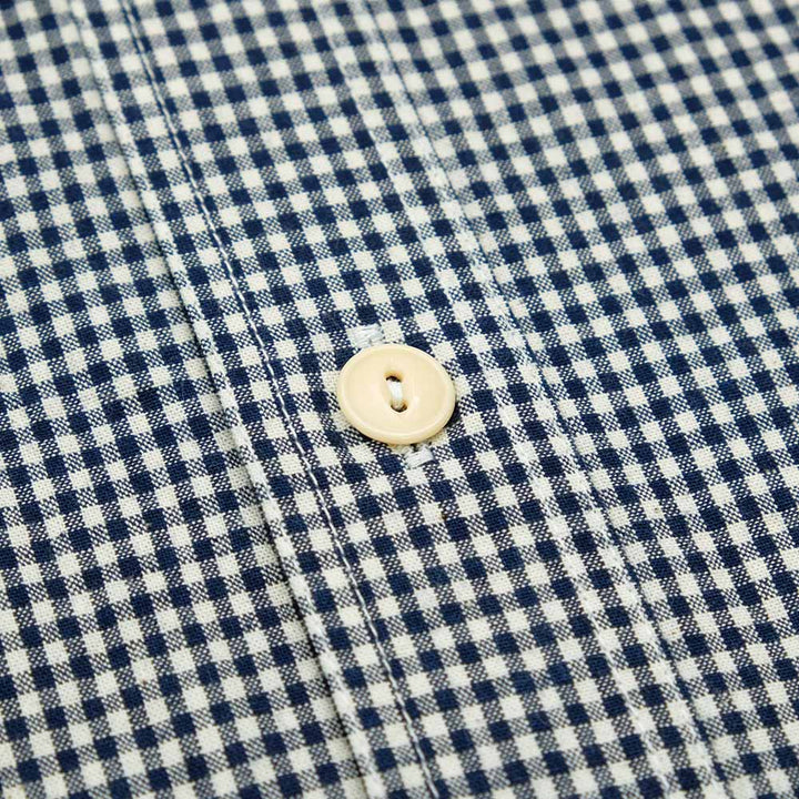 SUGAR CANE - INDIGO CHAMBRAY - S/S WORK SHIRT - SC39292