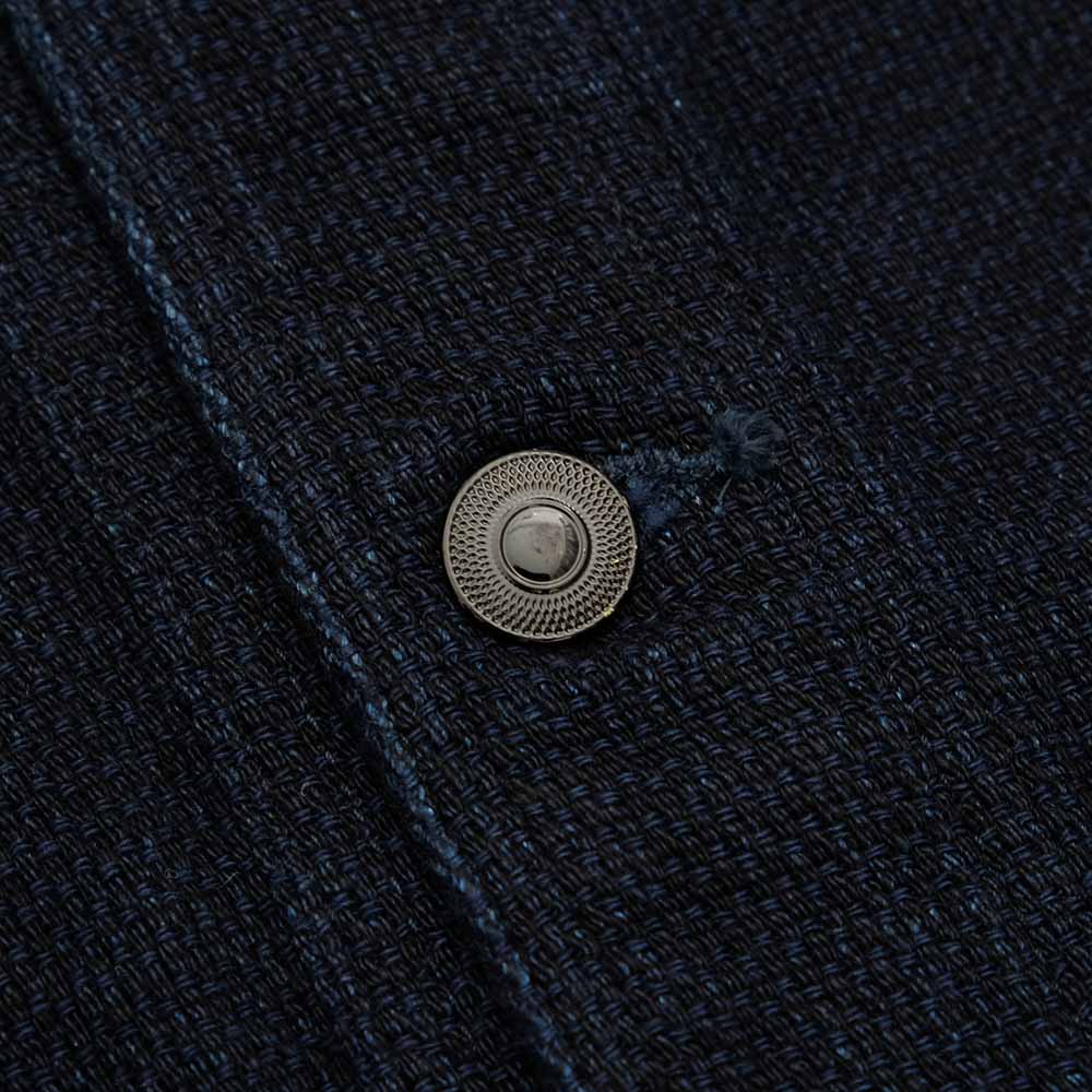 MOMOTARO JEANS - DOBBY USNAVY COVERALL - MZOT0342