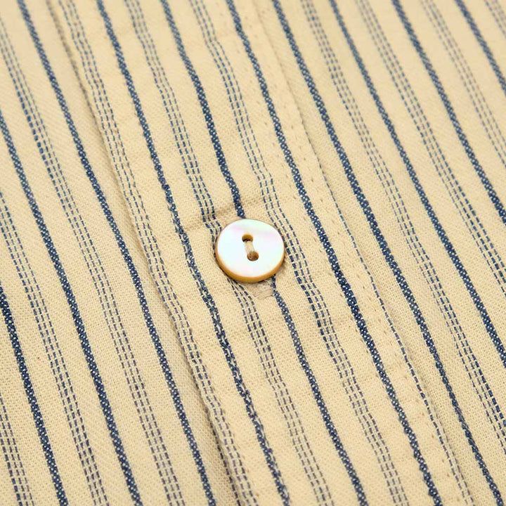 Orgueil - Shawl Collar Shirt - Stripe - OR-5007E