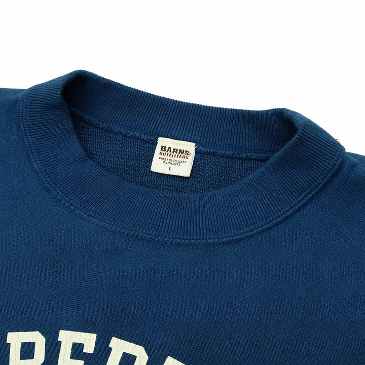 BARNS - Vintage Like Print Sweatshirt - ATHLETICS CREW - BR-25455
