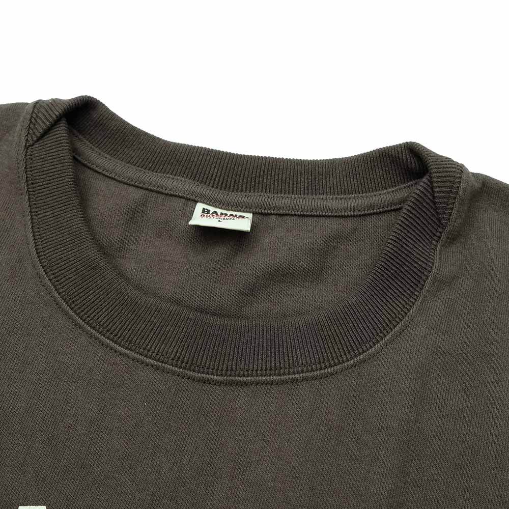 BARNS - Heavy Weight Crossover Neck S/S Print T-shirt - ALASKAN MALAMUTE - BR-25218