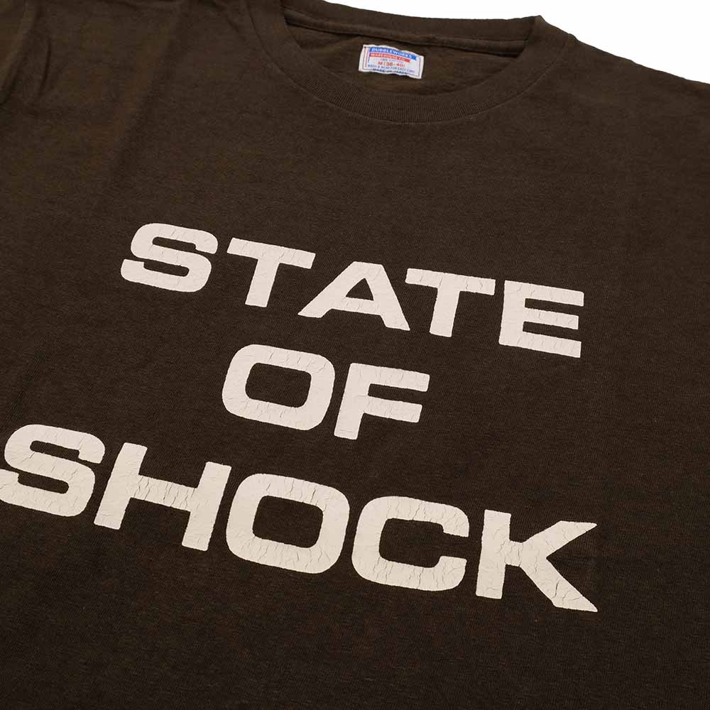 DUBBLE WORKS Lot.33005 S/S T-SHIRT STATE OF SHOCK 33005STA-23
