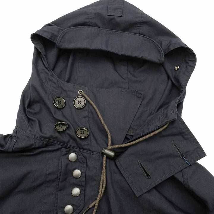 Sewing Chop O'alls - ROYAL NAVY SMOCK PARKA - SC233L02