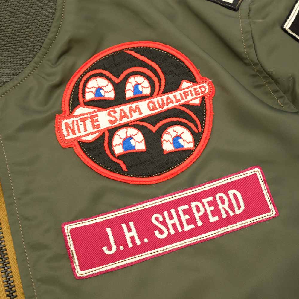 BUZZ RICKSON'S - L-2B - 67th TAC.FTR.SQ. - WILD WEASEL IV - BR15564