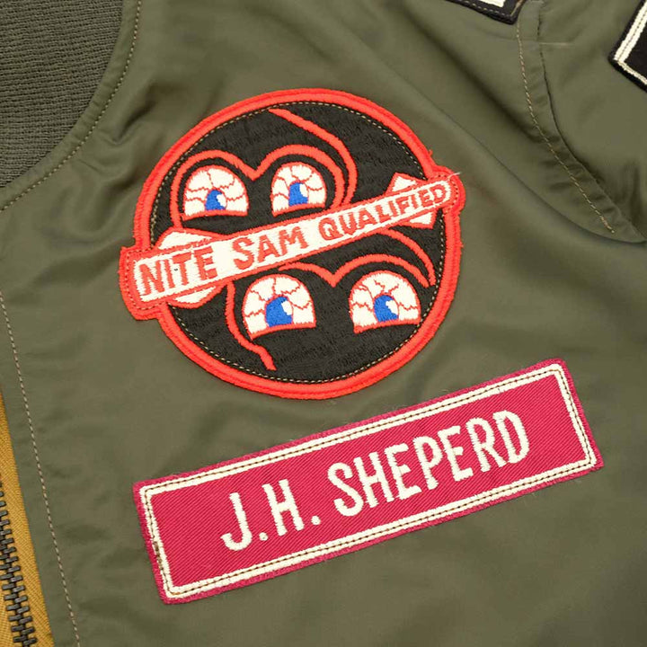 BUZZ RICKSON'S - L-2B - 67th TAC.FTR.SQ. - WILD WEASEL IV - BR15564