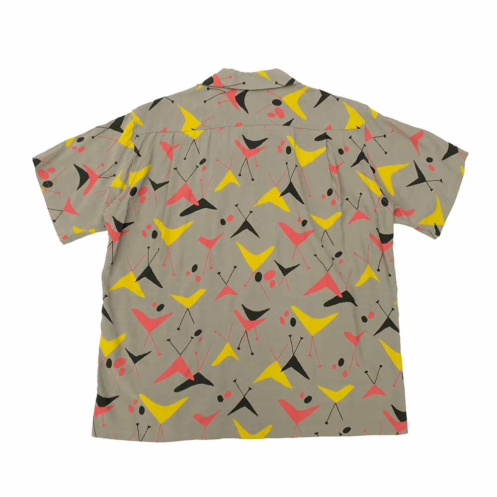 STAR OF HOLLYWOOD - HIGH DENSITY RAYON OPEN SHIRT - ATOMIC - SH39492