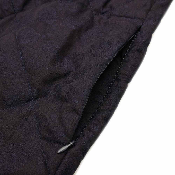 BLUE BLUE JAPAN - Indigo Tsujigahana quilted jacket - 1016647