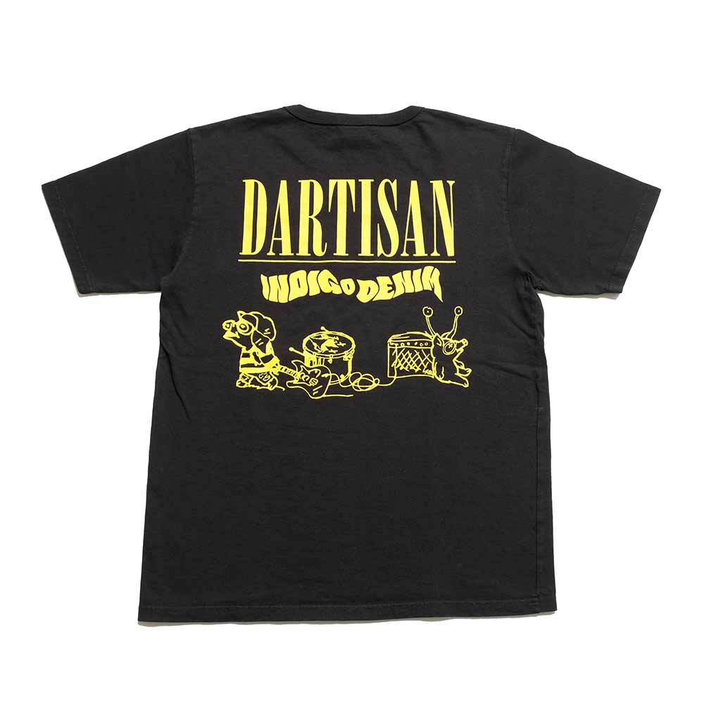STUDIO D’ARTISAN - USA COTTON T-SHIRT - ROCK BAND - 8212B