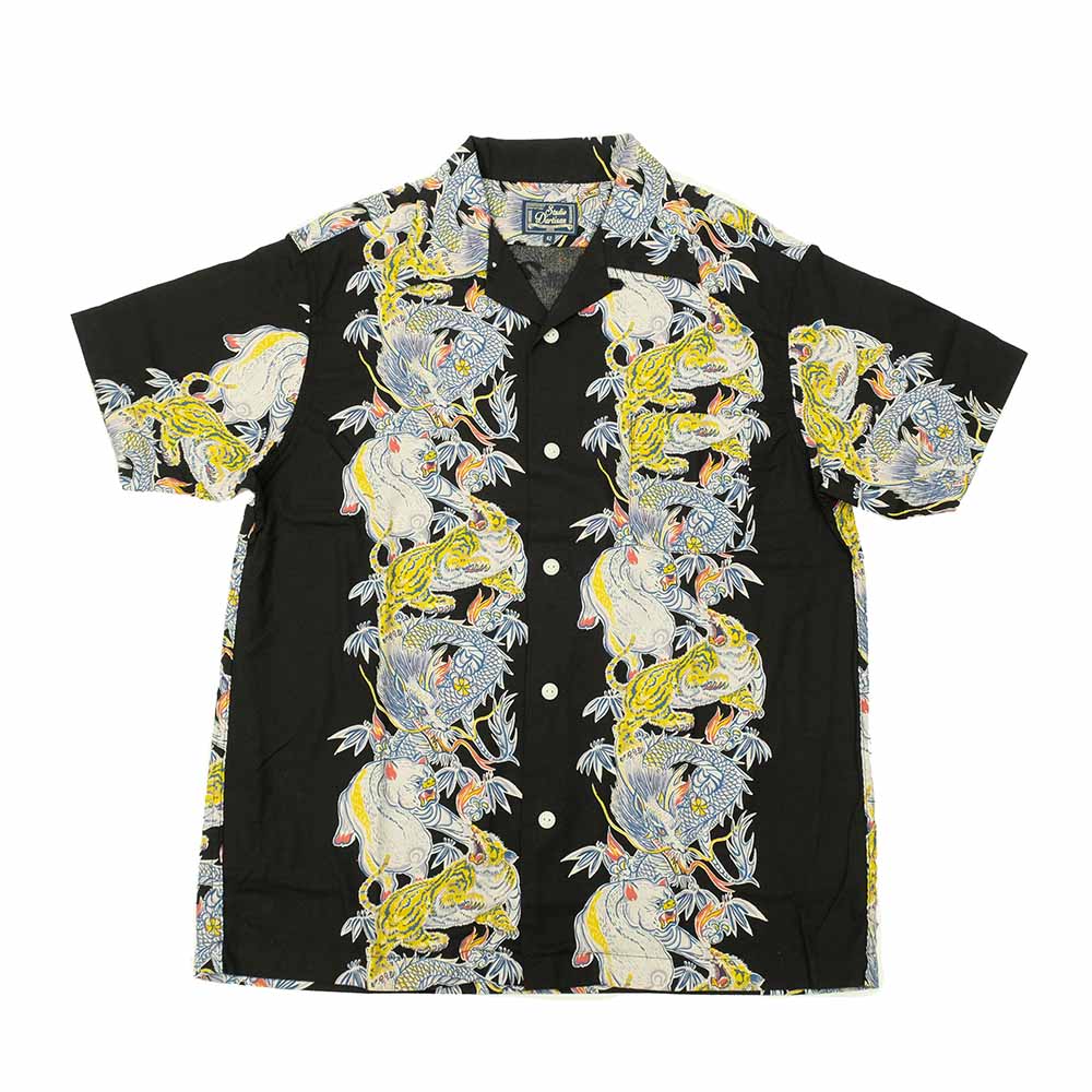 STUDIO D’ARTISAN - Aloha Shirt - Tornado Pig - 5721