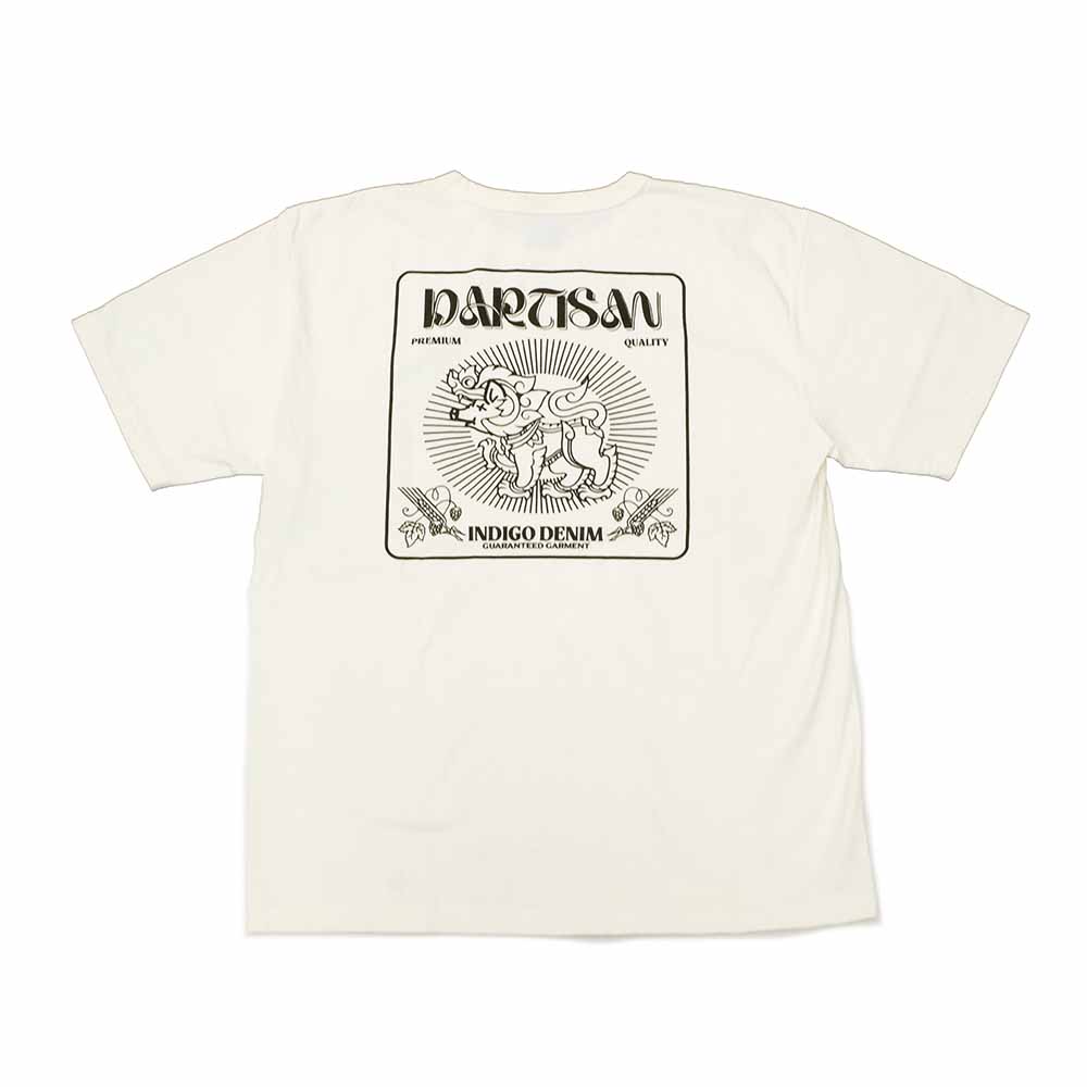 STUDIO D’ARTISAN - TSURI-AMI PRINT TEE - Kirin Buta - 8179A