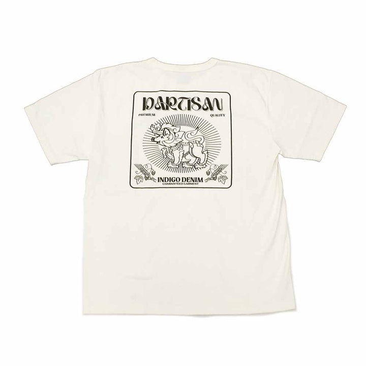 STUDIO D’ARTISAN - TSURI-AMI PRINT TEE - Kirin Buta - 8179A