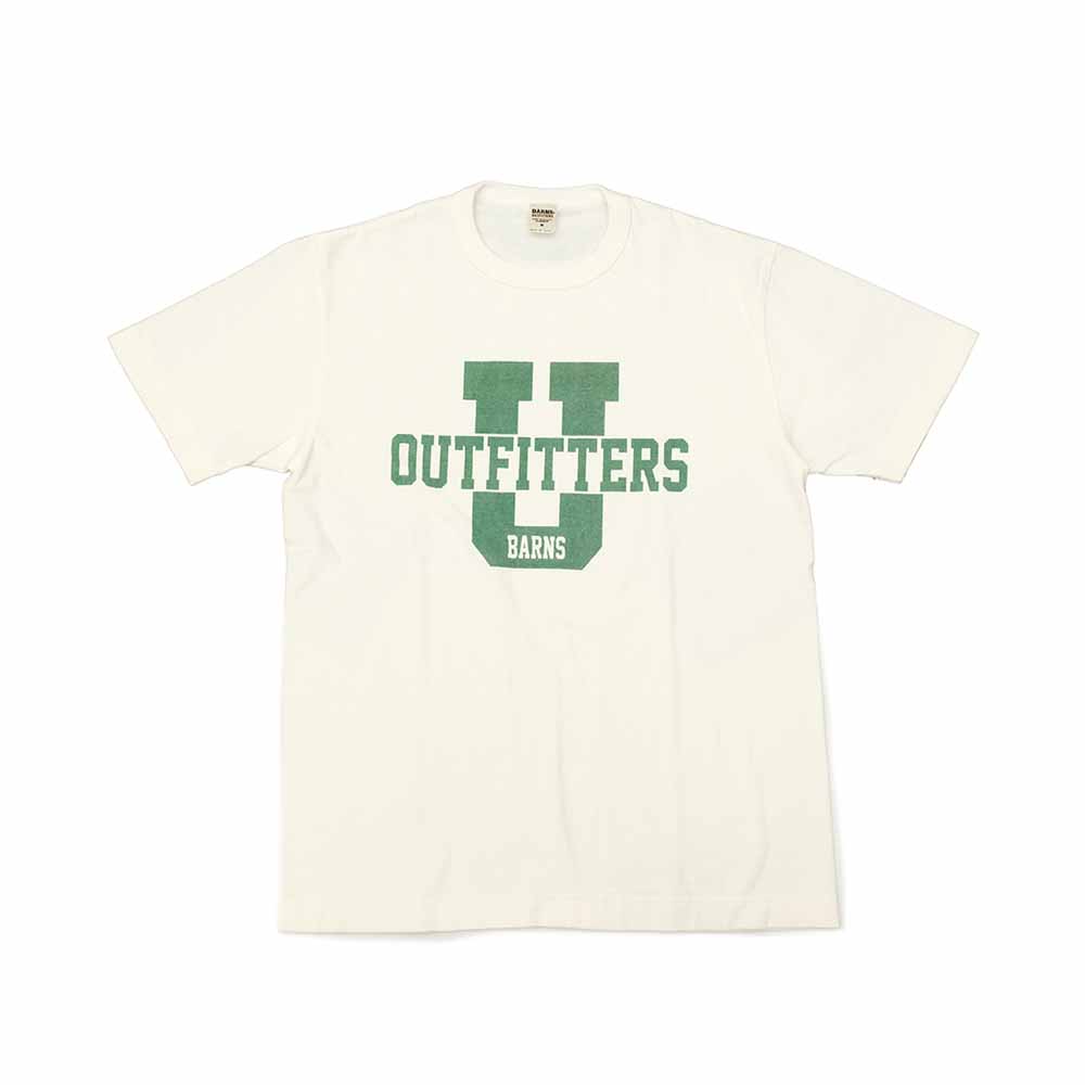 BARNS - STANDARD - TSURIAMI Crew Neck Print T-Shirt - BARNS Univ. - BR-25291