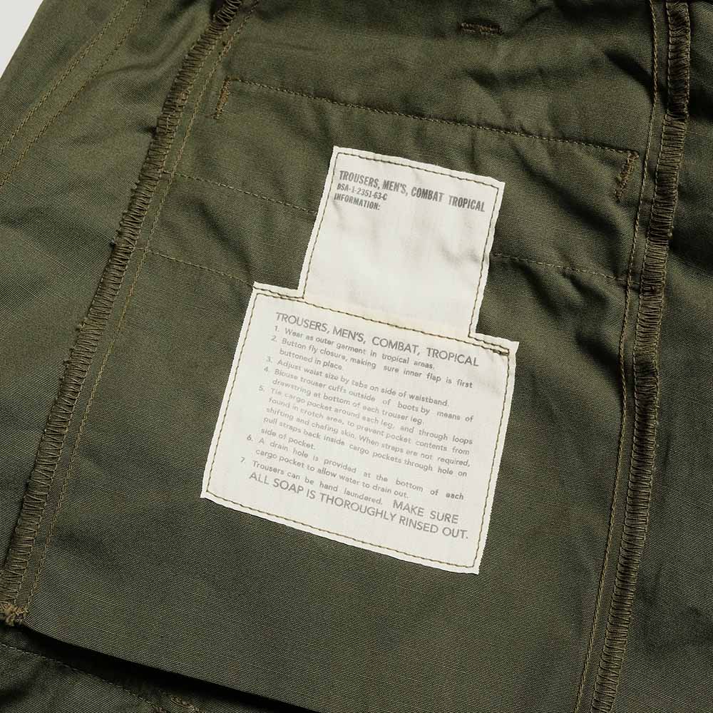 BUZZ RICKSON'S - TROUSERS, MEN'S, COMBAT TROPICAL SHORTS - BR52550