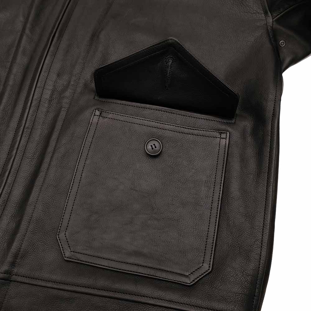 OLD JOE - STUNNING LEATHER ALBERT JACKET - ITALIAN CALF - 252OJ-JK21