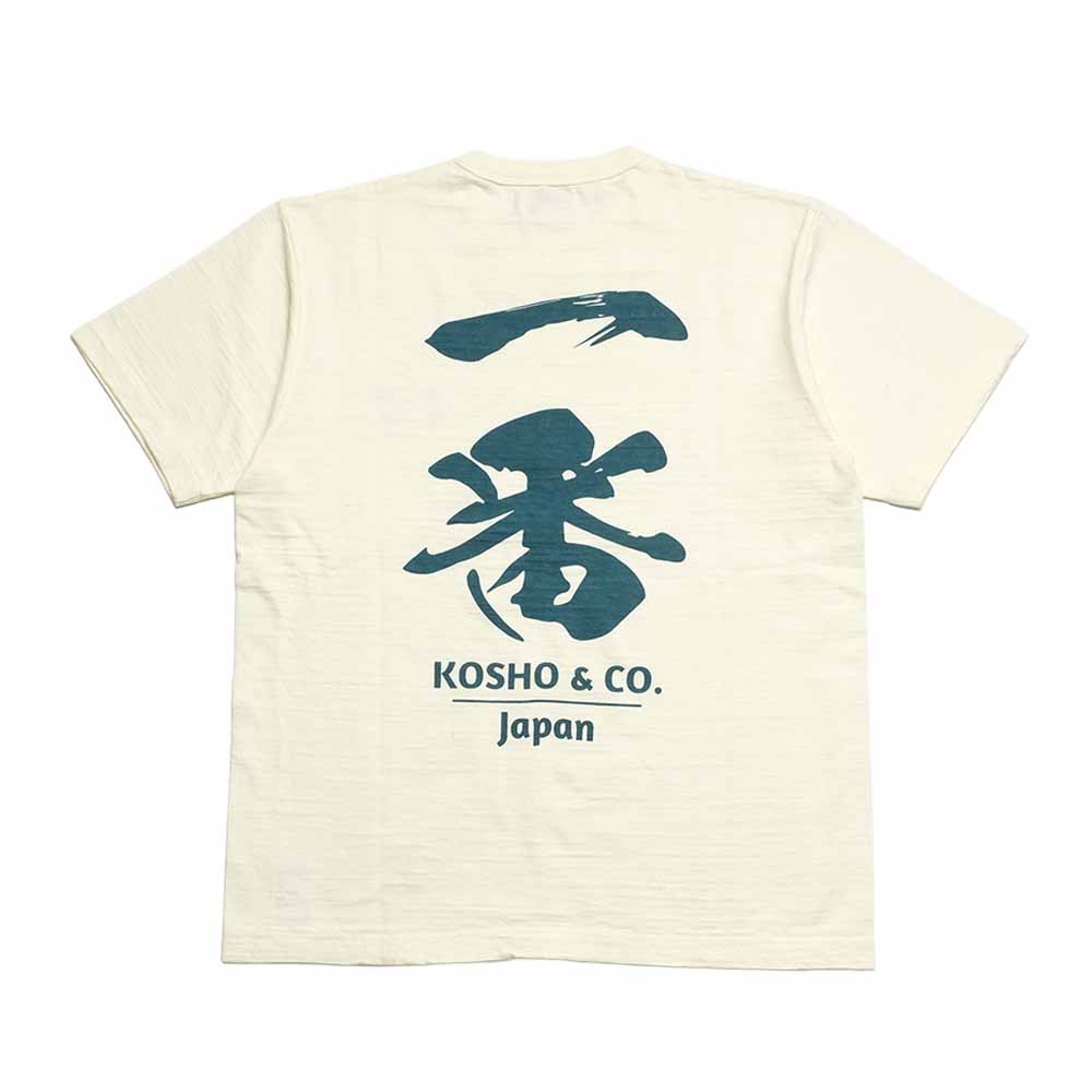 TAILOR TOYO - KOSHO & CO. SLUB YARN T-SHIRT - 一番 - TT79713