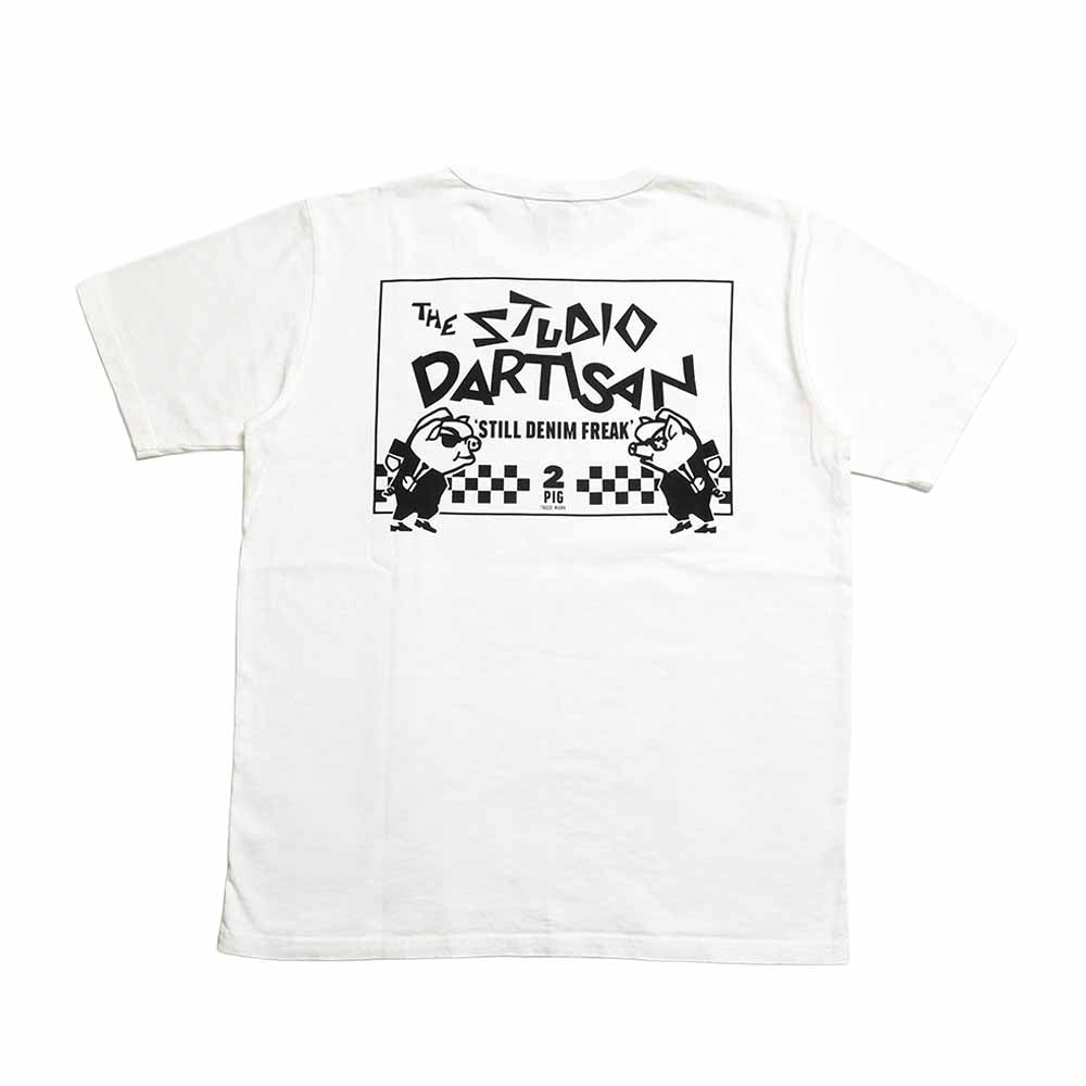 STUDIO D’ARTISAN - USA COTTON T-SHIRT - Hommage - 8234A