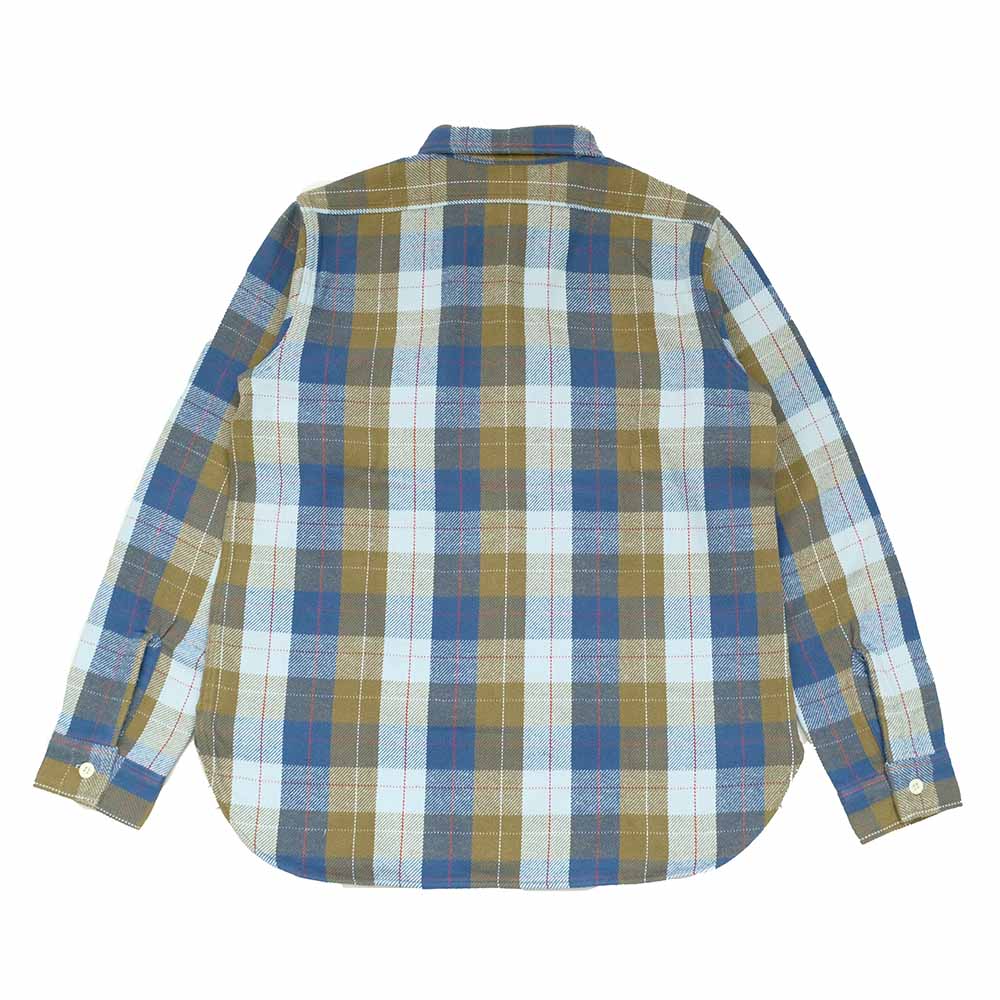 WAREHOUSE - Lot.3104 FLANNEL SHIRTS - E-Pattern - ONE WASH - WH-3104E24