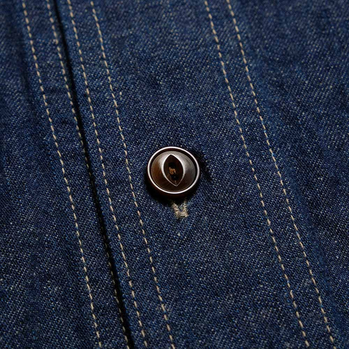 Orgueil - Shawl Collar Denim Work Shirt - OR-5127